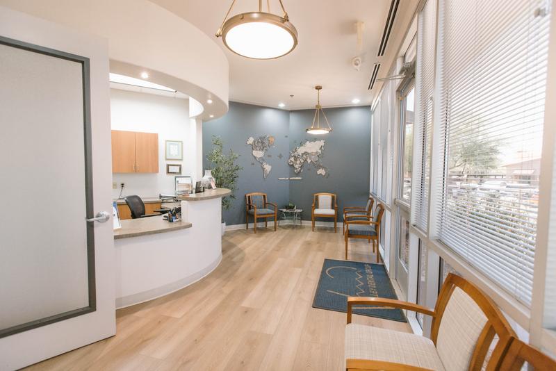 Valley Dental Group welcoming lobby area