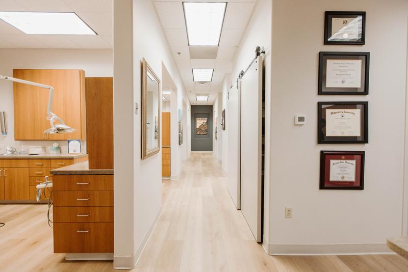 Modern dental operatory at Valley Dental Group